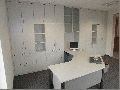 Bild der Referenz Büro- Einbauschrank mit integriertem PC- Arbeitsplatz